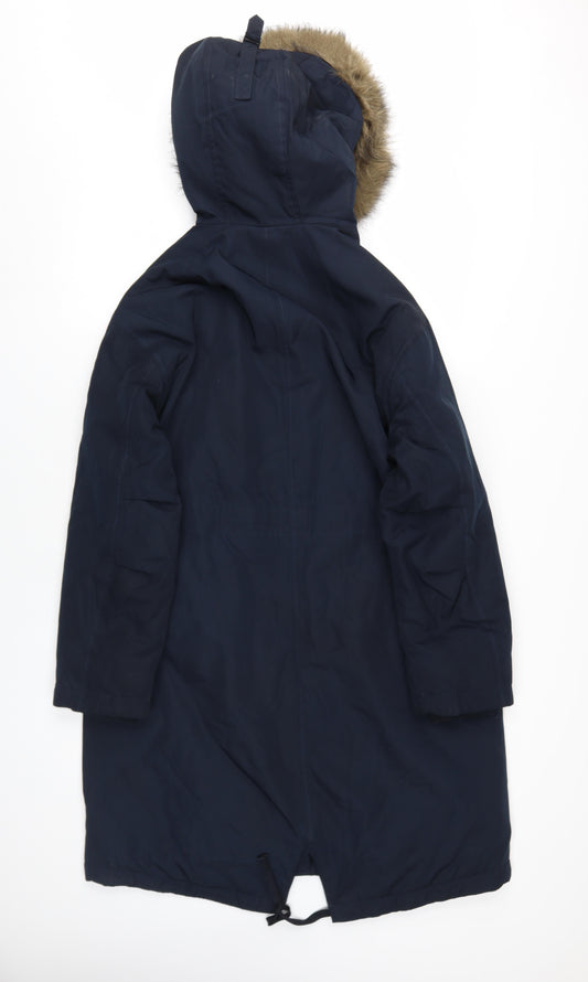 Marks & Spencer Women's Black Military Jacket Size 8