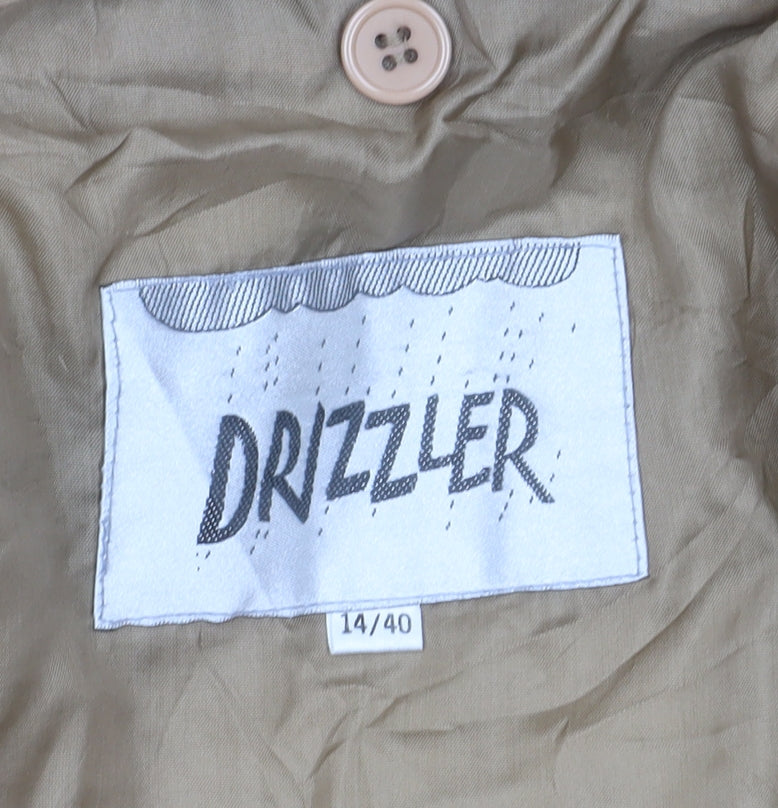 Drizzler Women’s Beige Quilted Jacket Size 14