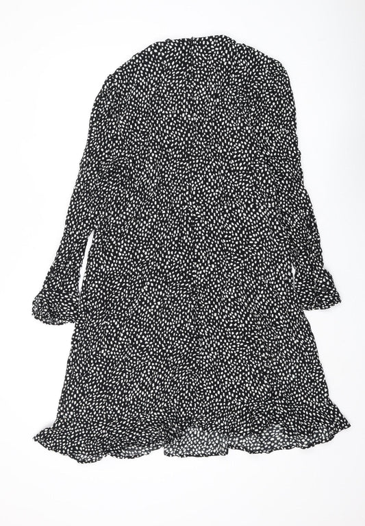 Marks and Spencer Women's Black Long Dress, Size 16