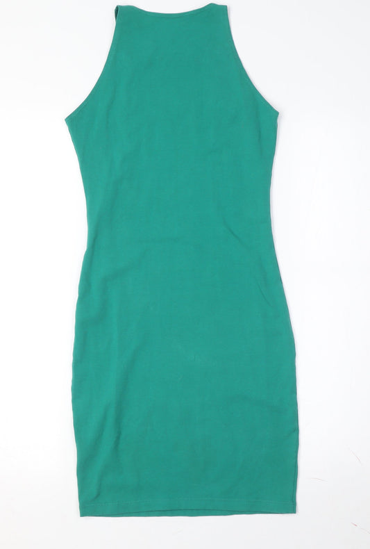 American Apparel Women's Green Tank Dress - S