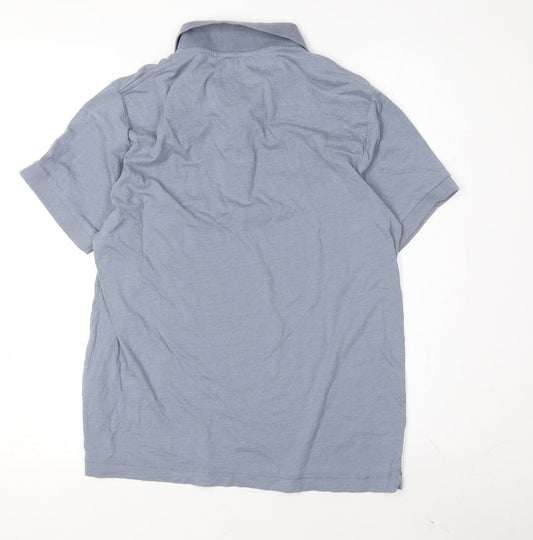 French Connection Men's Blue Polo M Regular Fit