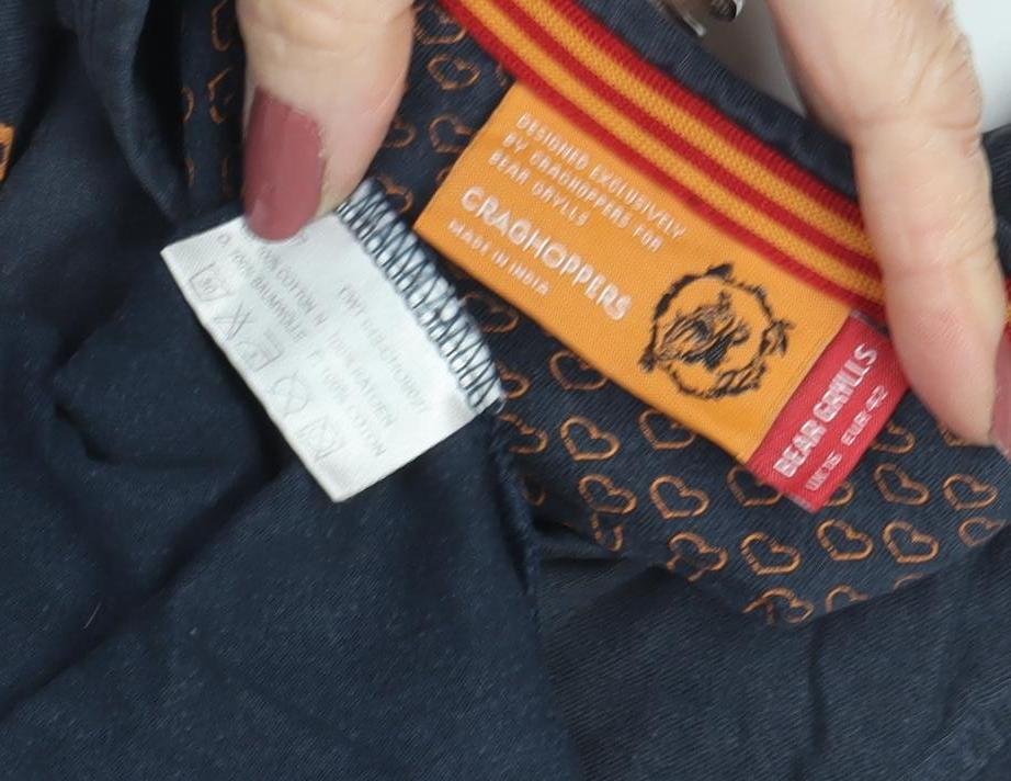 Craghoppers Unisex Black T-Shirt L Basic Casual