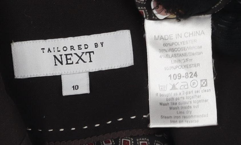 Womens UK Size 10 NEXT Black Single-Breasted
