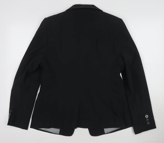 Marks and Spencer Women's Black Blazer Size 14