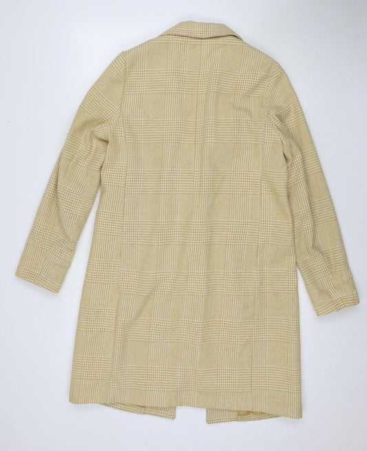 New Look Beige Check Blazer, Size 10, Women's Casual