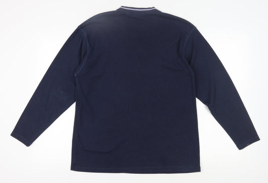 Mens UK Size M Marks and Spencer Blue Pullover Sweatshirt