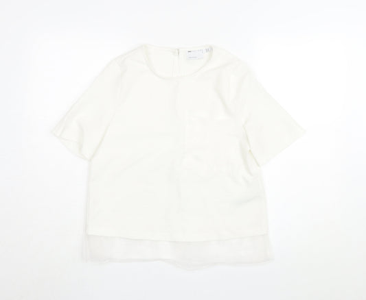 Womens UK Size UK 8 ASOS DESIGN Ivory Blouse