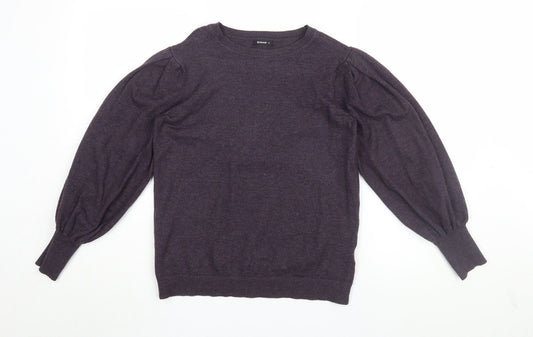 Womens UK Size 12 Roman Purple Pullover Jumper