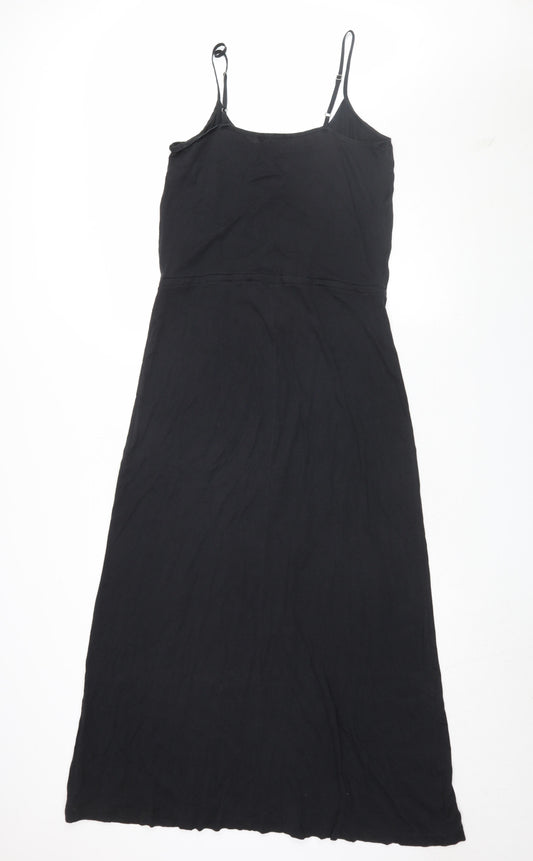 Jigsaw Women's Black XS Midi Slip Dress - Elegant & Casual
