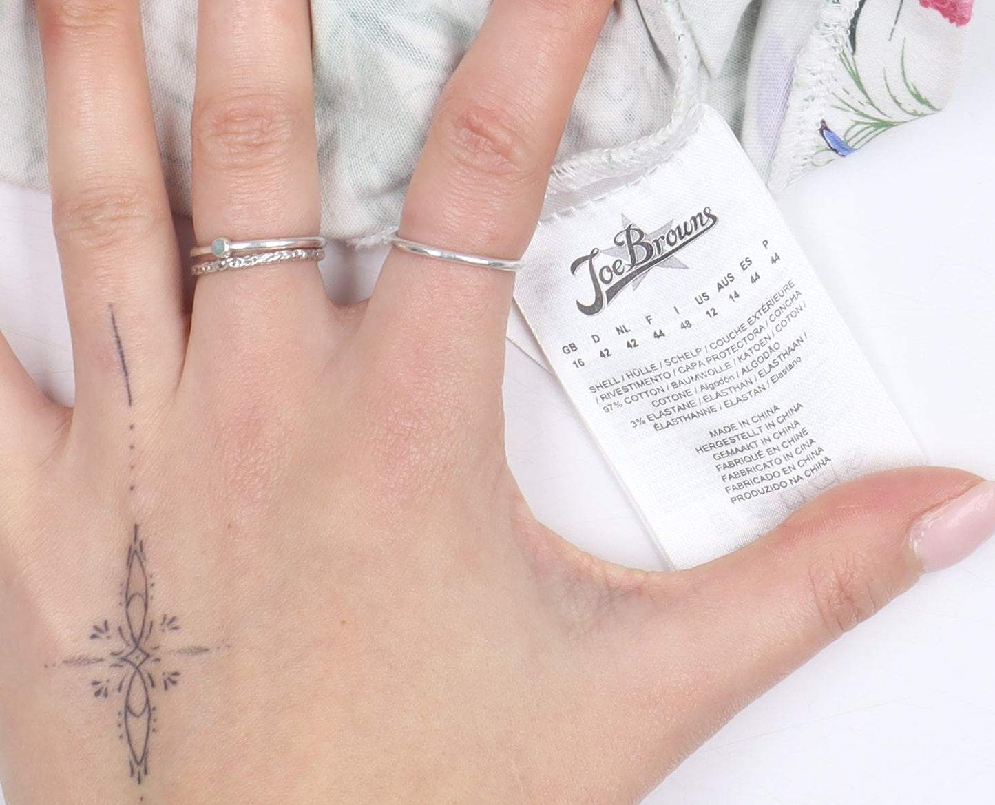 Joe Browns Women's Floral Pencil Skirt Size 16 Multicoloured