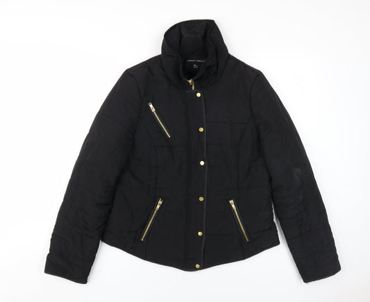 Dorothy Perkins Women's Black Puffer Jacket Size 14