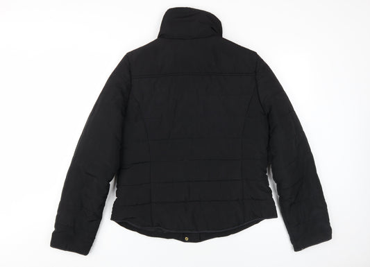 Dorothy Perkins Women's Black Puffer Jacket Size 14