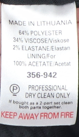 Next Women's Grey Blazer Shawl Lapel Suit Jacket Size 10