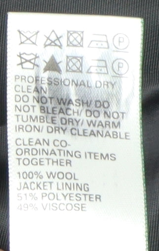Mens UK Size 44 Marks and Spencer Regular Black Suit Jacket