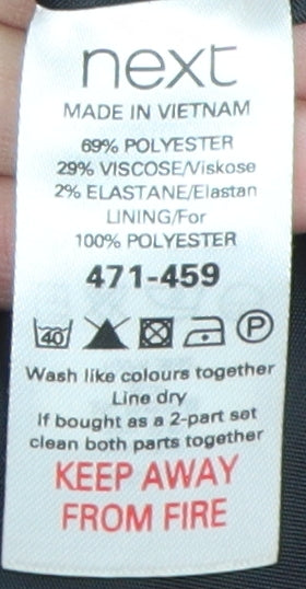 Next Red Knee Length Women's Sheath Dress Size 8