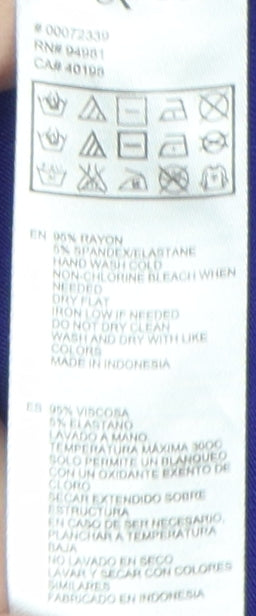 Forever 21 Women's Blue Midi Pencil Skirt, Size S