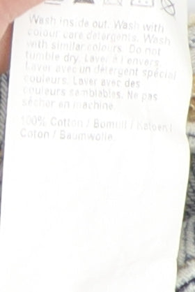 River Island Women's Blue Cropped Jeans, Size 8