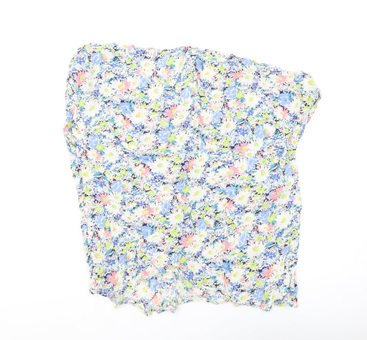 M&Co Women's Floral Viscose Sleeveless Blouse Size 20