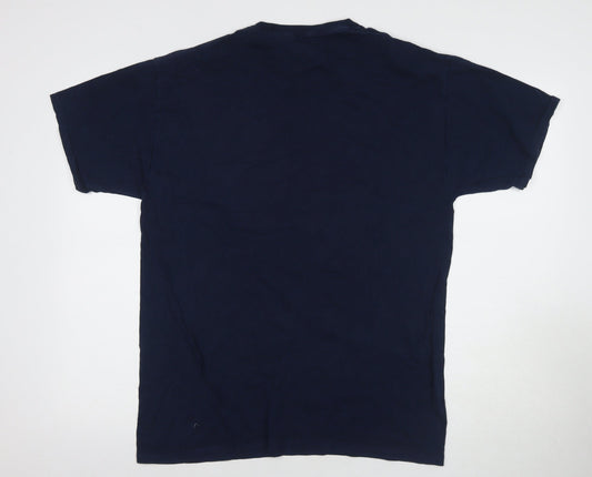 Mens UK Size L Disney Blue T-Shirt