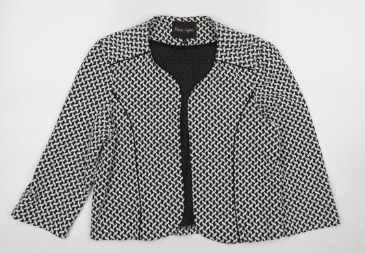 Womens UK Size 12 Phase Eight Black Basic Jacket