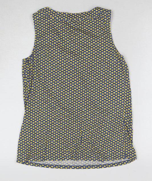 Boden Women's Multicoloured Polka Dot Tank Size 10