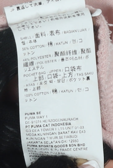 Puma Women's Pink Jogger Trousers, L, Gym & Yoga