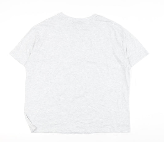 NFL Men's Grey New York Jets T-Shirt Size L