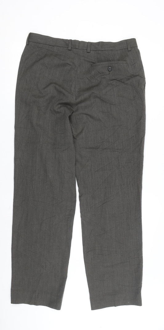 Marks and Spencer Men's Grey Dress Pants 34