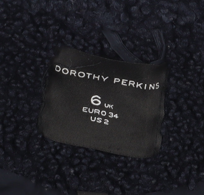 Womens UK Size 6 Dorothy Perkins Black Basic Jacket