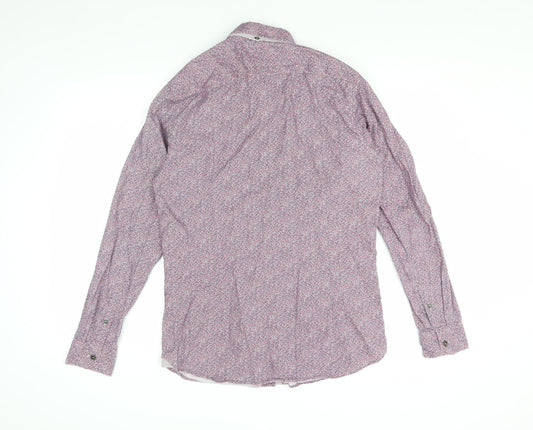 Ted Baker Men's Multicoloured Floral Shirt M