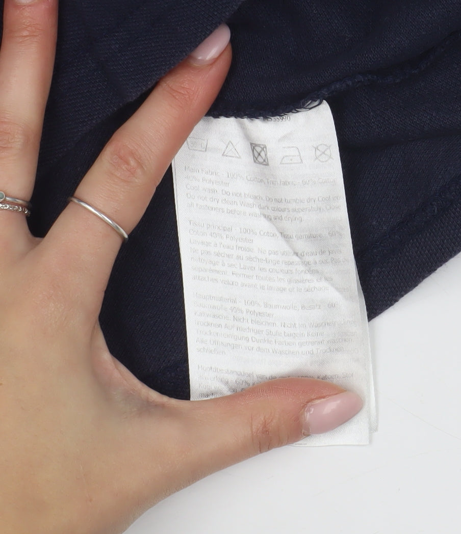 Regatta Men's Blue M Polo Shirt - Casual Solid Short Sleeve