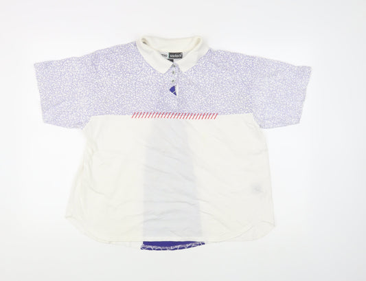 Jamie Sadock Women's M Geometric Polo - Casual Summer Style