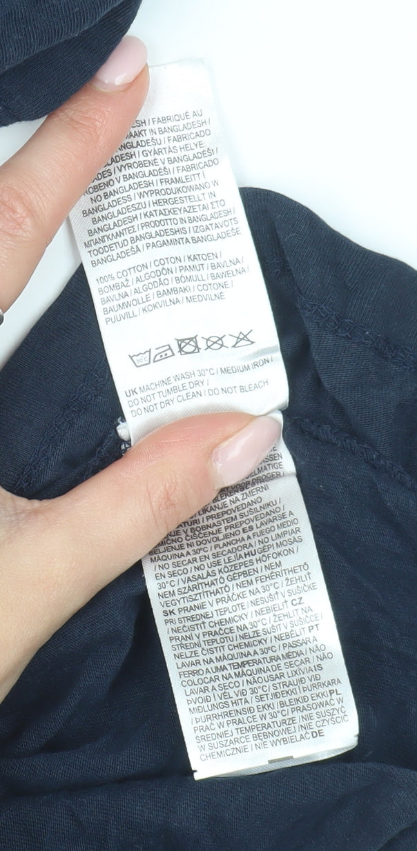 Slazenger Men's Blue Crew Neck T-Shirt, Size L