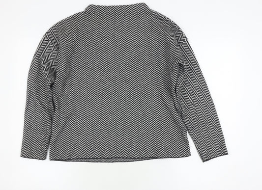 Womens UK Size M Tahari Black Pullover Jumper