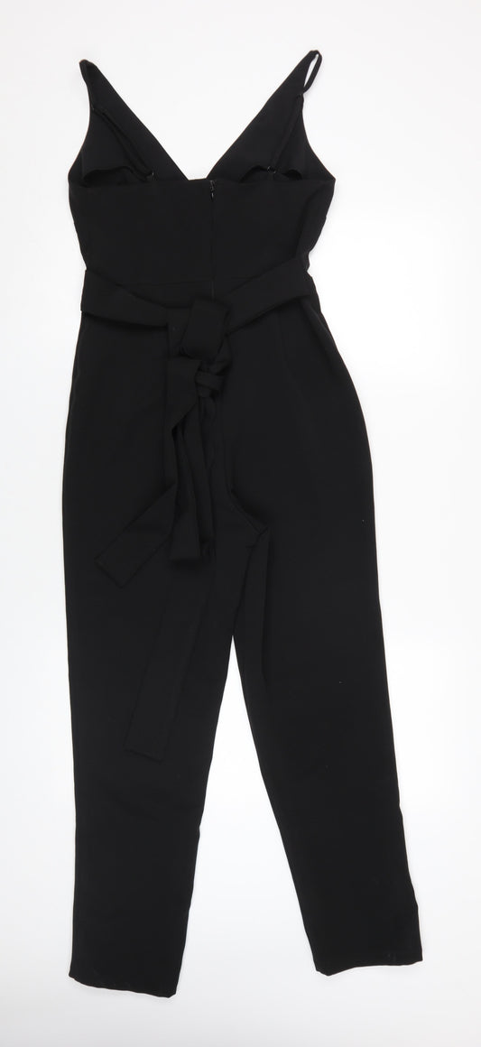 Womens UK Size 8 ASOS One-Piece Black Jumpsuit