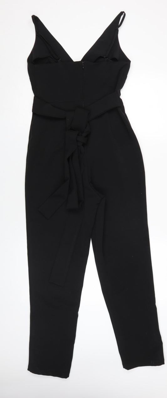Womens UK Size 8 ASOS One-Piece Black Jumpsuit