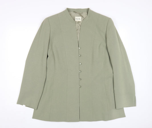 Womens UK Size 16 Viyella Green