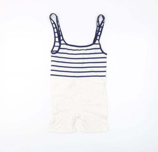 ZARA Women's Striped Sleeveless Jumpsuit XS