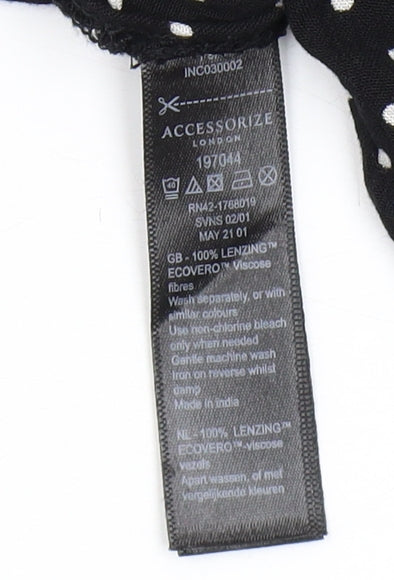 Accessorize Black Polka Dot Women's Jumpsuit Size 6