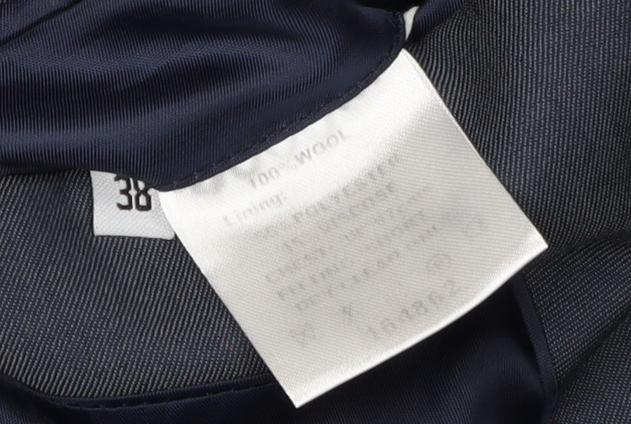 Mens UK Size 38 Paul Costelloe Regular Blue Suit Jacket