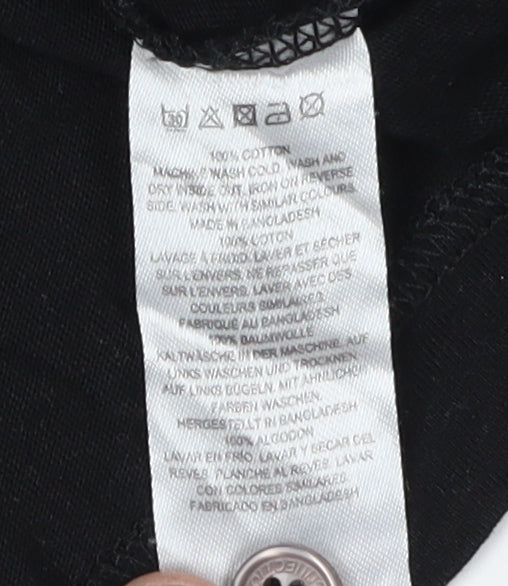 French Connection Men's Black XL Polo Shirt