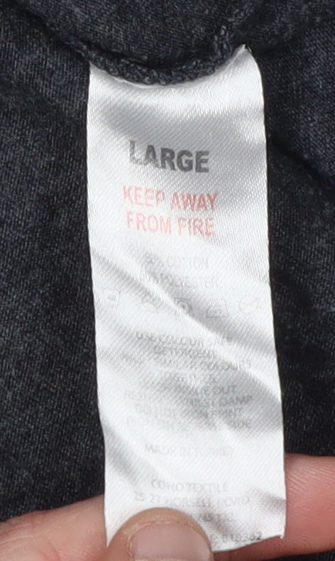 Marvel Men's Black Graphic Comic T-Shirt Large