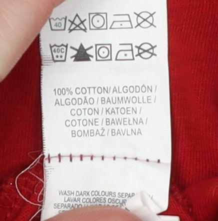 Marvel Men's Red Avengers Graphic T-Shirt L