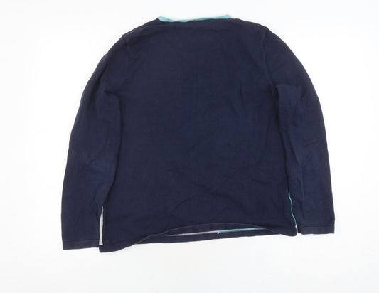 Womens UK Size L Viyella Multicoloured Pullover Jumper