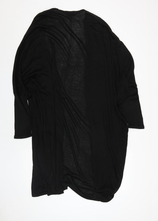 Womens UK Size 10 Red Herring Black Cardigan Jumper