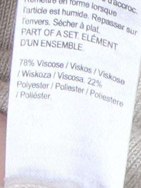 River Island Men's Beige XL Pullover Jumper