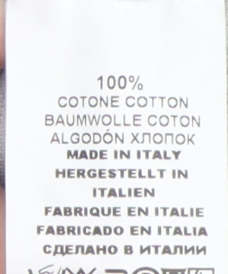 Gran Sasso Men's Beige Camouflage Polo Shirt Size 20