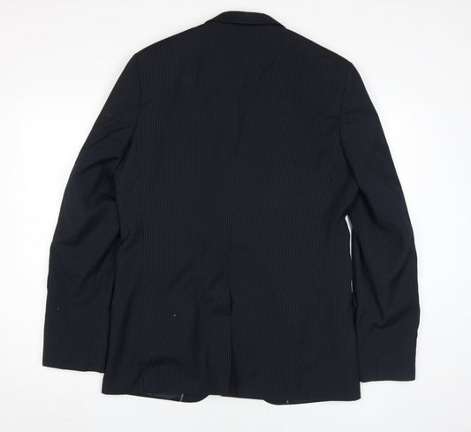 Mens UK Size 40 H&M Regular Black Suit Jacket