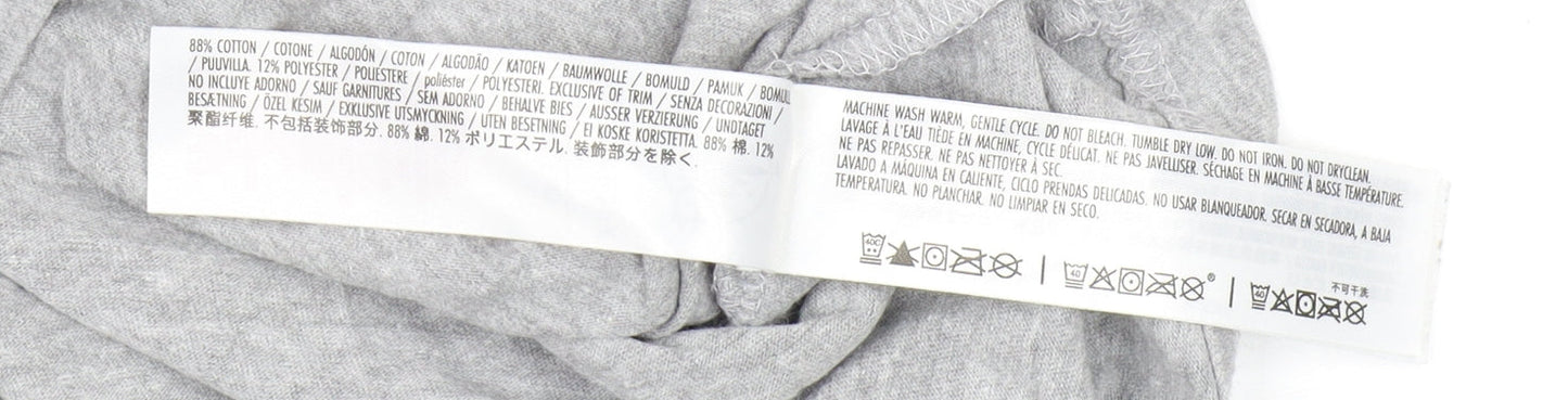 Unisex Adults UK Size XS Disney Grey Basic T-Shirt