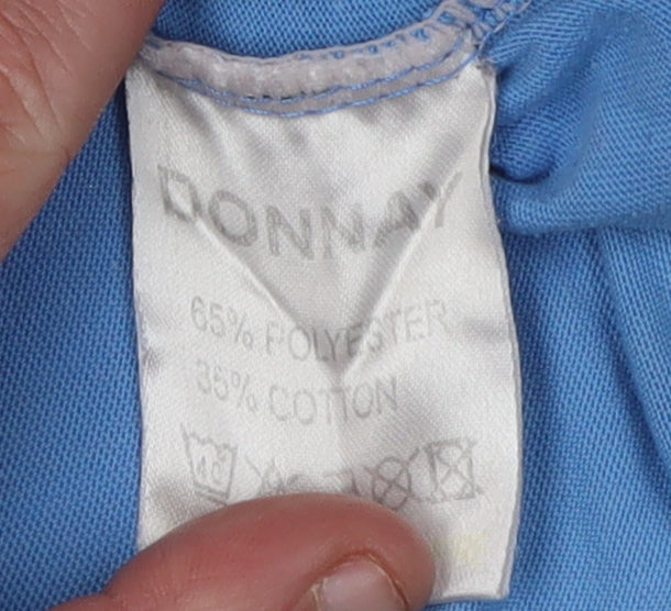 Mens UK Size L Donnay Blue T-Shirt